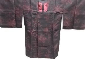 花模様織り出しロング道行コート